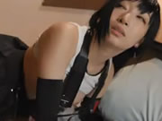 最終幻想巨乳 蓮實克蕾雅 騎馬中出內射